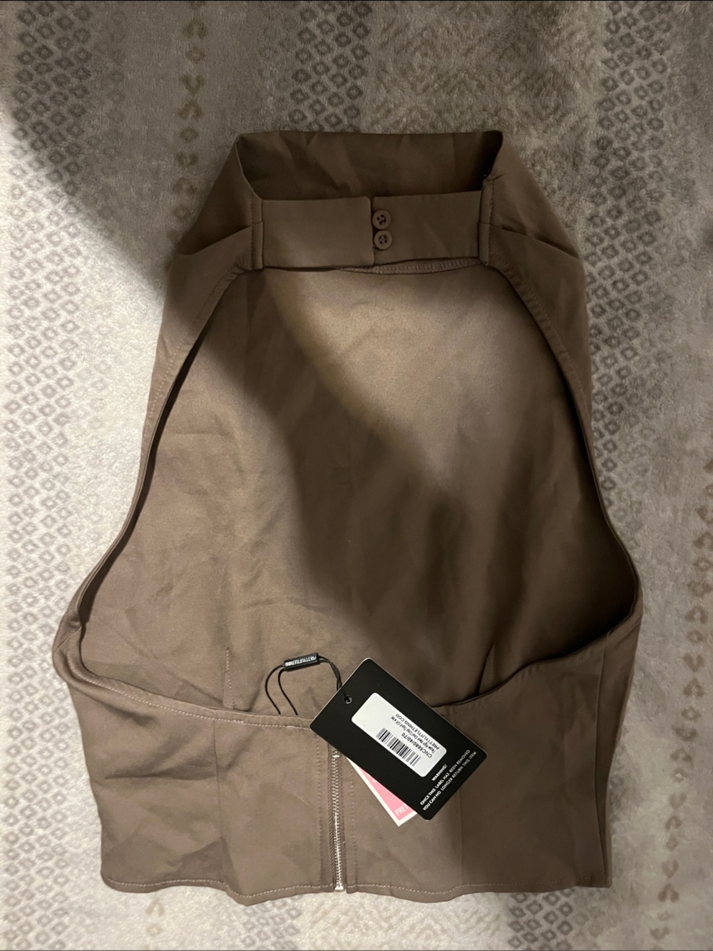 PrettyLittleThing Men's Tailored Chinos in Brown